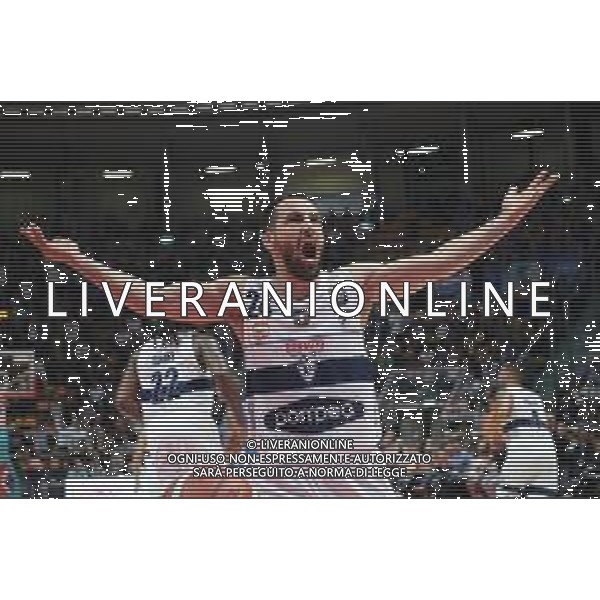 Campionato di Basket Serie A 2019/2020 Bologna, Italia 01/01/2020 Campionato di Basket Serie A 2019/2020 Nella foto: Rok Stipcevic (Fortitudo Pompea Bologna) ©Michele Nucci - Alessio Marini / AGENZIA ALDO LIVERANI SAS