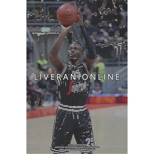 Campionato di Basket Serie A 2019/2020 Bologna, Italia 01/01/2020 Campionato di Basket Serie A 2019/2020 Nella foto: David Reginald Cournooh (Virtus Segafredo Bologna) ©Michele Nucci - Alessio Marini / AGENZIA ALDO LIVERANI SAS