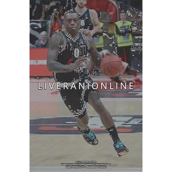 Campionato di Basket Serie A 2019/2020 Bologna, Italia 01/01/2020 Campionato di Basket Serie A 2019/2020 Nella foto: Frank Gaines (Virtus Segafredo Bologna) ©Michele Nucci - Alessio Marini / AGENZIA ALDO LIVERANI SAS