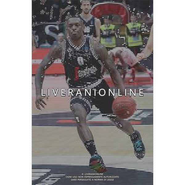 Campionato di Basket Serie A 2019/2020 Bologna, Italia 01/01/2020 Campionato di Basket Serie A 2019/2020 Nella foto: Frank Gaines (Virtus Segafredo Bologna) ©Michele Nucci - Alessio Marini / AGENZIA ALDO LIVERANI SAS