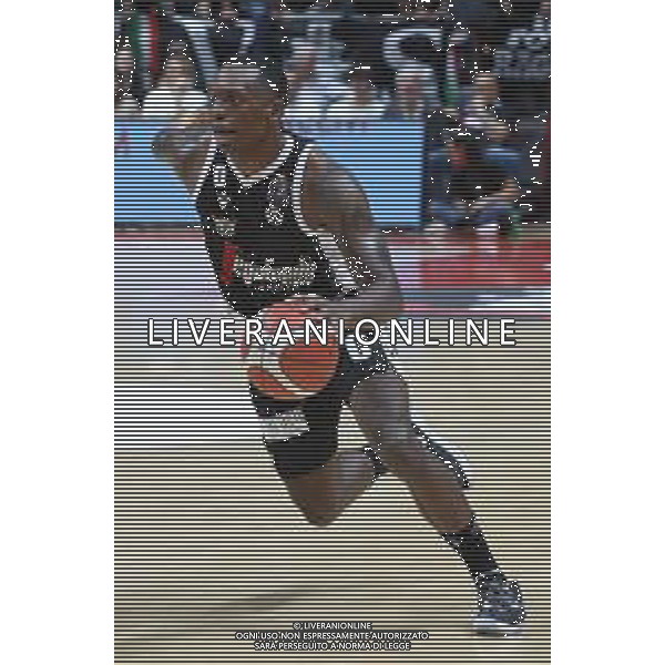 Campionato di Basket Serie A 2019/2020 Bologna, Italia 01/01/2020 Campionato di Basket Serie A 2019/2020 Nella foto: Frank Gaines (Virtus Segafredo Bologna) ©Michele Nucci - Alessio Marini / AGENZIA ALDO LIVERANI SAS