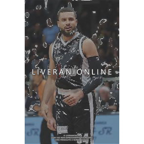 Campionato di Basket Serie A 2019/2020 Bologna, Italia 01/01/2020 Campionato di Basket Serie A 2019/2020 Nella foto: Kyle Weems (Virtus Segafredo Bologna) ©Michele Nucci - Alessio Marini / AGENZIA ALDO LIVERANI SAS
