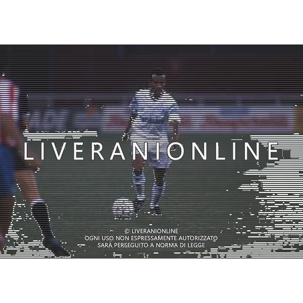RETROSPETTIVA TIGANA JEAN CALCIATORE NELLA FOTO JEAN TIGANA CON LA MAGLIA DEL MARSIGLIA AG ALDO LIVERANI SAS