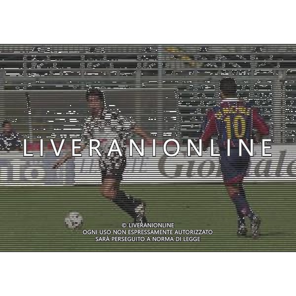 10-10-1999 ALZANO BERGAMO- CAMPIONATO DI CALCIO SERIE B ALZANO SALERNITANA 3-2 NELLA FOTO LUIGI MARTINELLI AG ALDO LIVERANI SAS