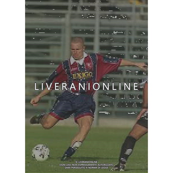 10-10-1999 ALZANO BERGAMO- CAMPIONATO DI CALCIO SERIE B ALZANO SALERNITANA 3-2 NELLA FOTO GIULIANO MELOSI AG ALDO LIVERANI SAS