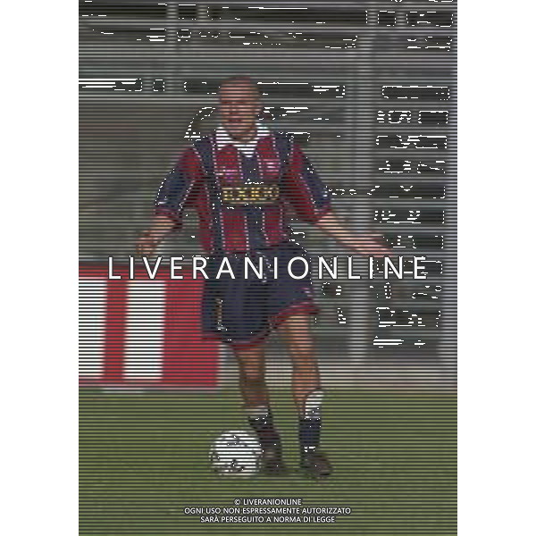 10-10-1999 ALZANO BERGAMO- CAMPIONATO DI CALCIO SERIE B ALZANO SALERNITANA 3-2 NELLA FOTO GIULIANO MELOSI AG ALDO LIVERANI SAS