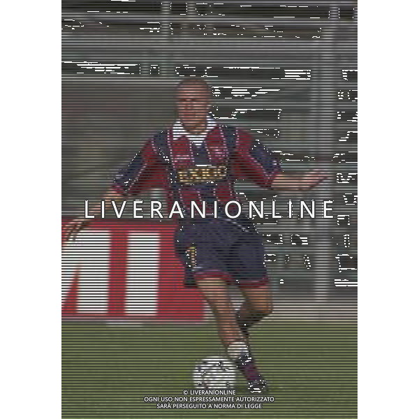10-10-1999 ALZANO BERGAMO- CAMPIONATO DI CALCIO SERIE B ALZANO SALERNITANA 3-2 NELLA FOTO GIULIANO MELOSI AG ALDO LIVERANI SAS