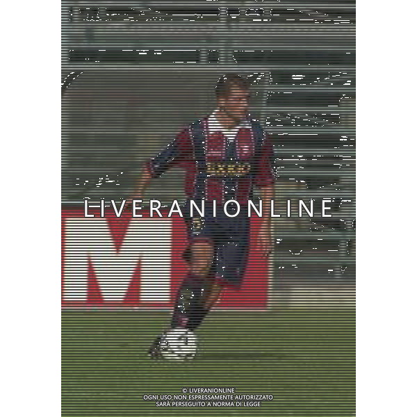10-10-1999 ALZANO BERGAMO- CAMPIONATO DI CALCIO SERIE B ALZANO SALERNITANA 3-2 NELLA FOTO SALVATORE MONACO AG ALDO LIVERANI SAS