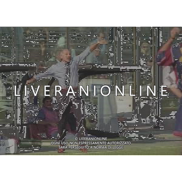 10-10-1999 ALZANO BERGAMO- CAMPIONATO DI CALCIO SERIE B ALZANO SALERNITANA 3-2 NELLA FOTO LUIGI CAGNI ALLENATORE SALERNITANA AG ALDO LIVERANI SAS