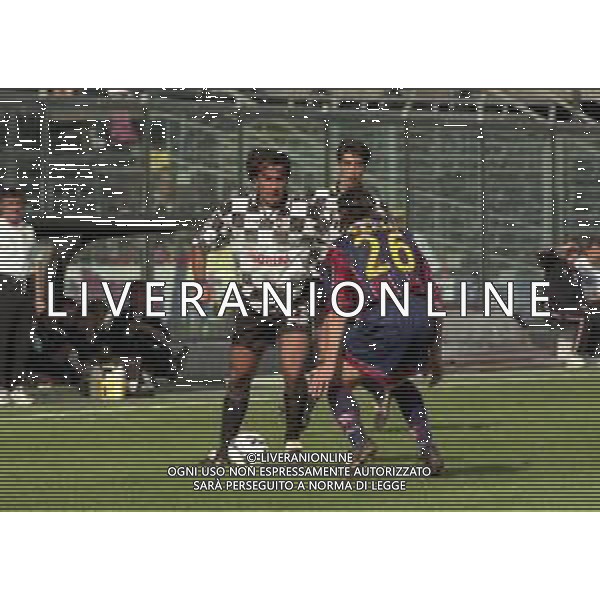 10-10-1999 ALZANO BERGAMO- CAMPIONATO DI CALCIO SERIE B ALZANO SALERNITANA 3-2 NELLA FOTO SIMONE BARONE AG ALDO LIVERANI SAS