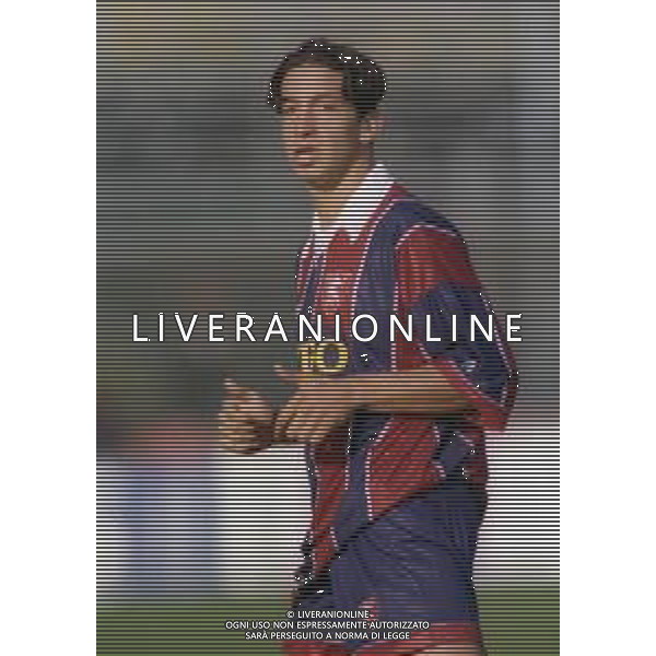 10-10-1999 ALZANO BERGAMO- CAMPIONATO DI CALCIO SERIE B ALZANO SALERNITANA 3-2 NELLA FOTO FRANCO SEMIOLI AG ALDO LIVERANI SAS