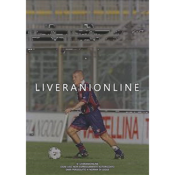 10-10-1999 ALZANO BERGAMO- CAMPIONATO DI CALCIO SERIE B ALZANO SALERNITANA 3-2 NELLA FOTO GIULIANO MELOSI AG ALDO LIVERANI SAS