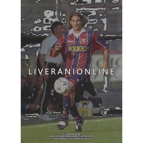 10-10-1999 ALZANO BERGAMO- CAMPIONATO DI CALCIO SERIE B ALZANO SALERNITANA 3-2 NELLA FOTO DOMENICO CRISTIANO AG ALDO LIVERANI SAS