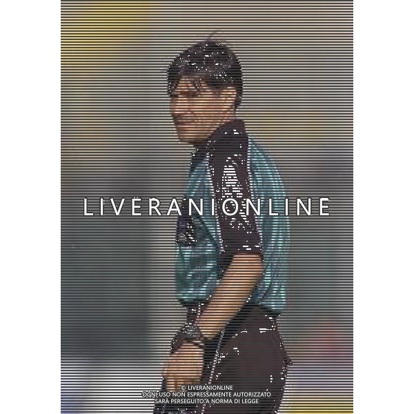 10-10-1999 ALZANO BERGAMO- CAMPIONATO DI CALCIO SERIE B ALZANO SALERNITANA 3-2 NELLA FOTO ARBITRO ALFREDO TRENTALANGE AG ALDO LIVERANI SAS