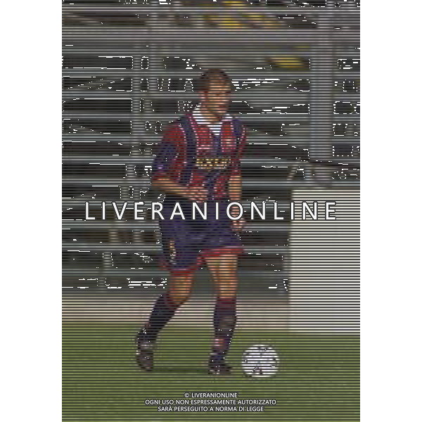10-10-1999 ALZANO BERGAMO- CAMPIONATO DI CALCIO SERIE B ALZANO SALERNITANA 3-2 NELLA FOTO SALVATORE MONACO AG ALDO LIVERANI SAS
