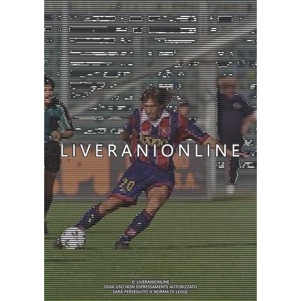 10-10-1999 ALZANO BERGAMO- CAMPIONATO DI CALCIO SERIE B ALZANO SALERNITANA 3-2 NELLA FOTO STEFANO GUIDONI AG ALDO LIVERANI SAS