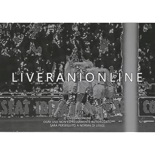 03-05-1995 PARMA FINALE DI ANDATA COPPA UEFA PARMA JUVENTUS 1-0 NELLA FOTO ABBRACCI GIOCATORI PARMA DOPO IL GOAL AG ALDO LIVERANI SAS