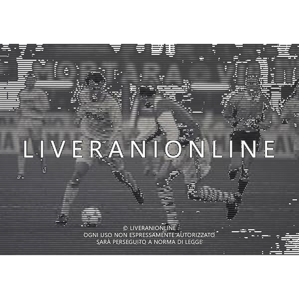08-02-1995 MILANO FINALE DI SUPERCOPPA UEFA MILAN ARSENAL 2-0 NELLA FOTO DEJAN SAVICEVIC AG ALDO LIVERANI SAS