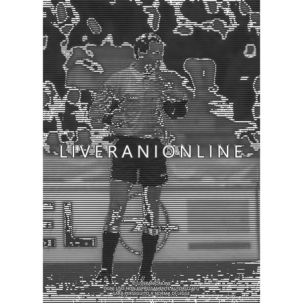 08-02-1995 MILANO FINALE DI SUPERCOPPA UEFA MILAN ARSENAL 2-0 NELLA FOTO ARBITRO HELMUT KRUG AG ALDO LIVERANI SAS