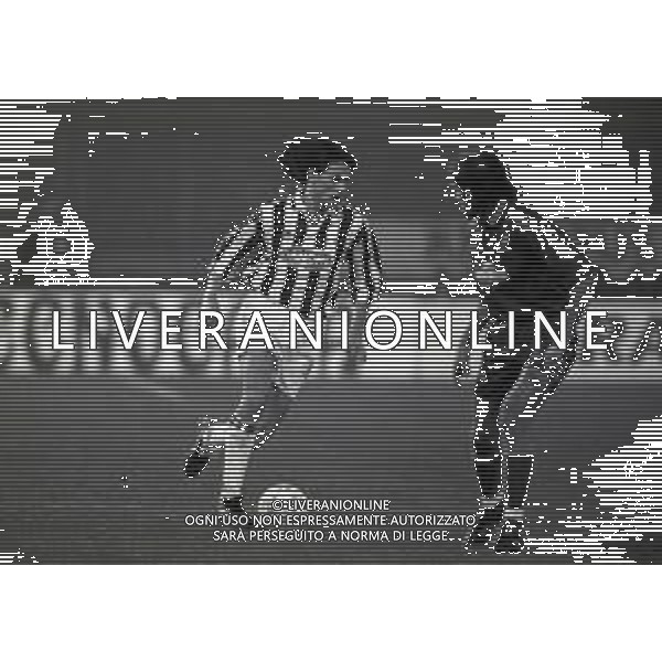 01-12-1994 TORINO COPPA ITALIA QUARTI DI FINALE ANDATA JUVENTUS ROMA 3-0 NELLA FOTO MORENO TORRICELLI AG ALDO LIVERANI SAS