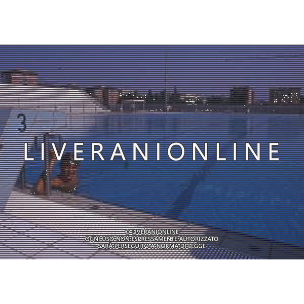 RETROSPETTIVA GIORGIO LAMBERTI NUOTO NELLA FOTO GIORGIO LAMBERTI AG ALDO LIVERANI SAS