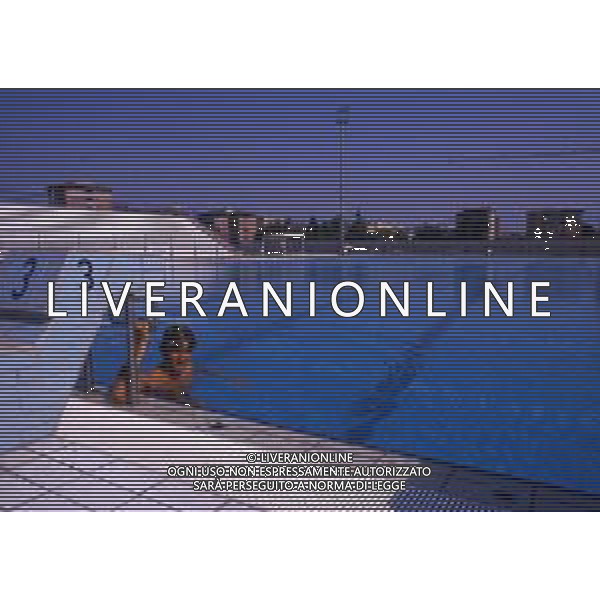 RETROSPETTIVA GIORGIO LAMBERTI NUOTO NELLA FOTO GIORGIO LAMBERTI AG ALDO LIVERANI SAS
