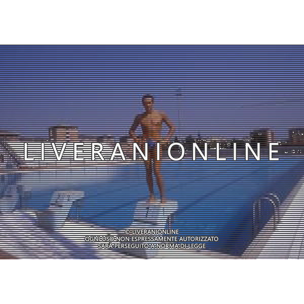 RETROSPETTIVA GIORGIO LAMBERTI NUOTO NELLA FOTO GIORGIO LAMBERTI AG ALDO LIVERANI SAS