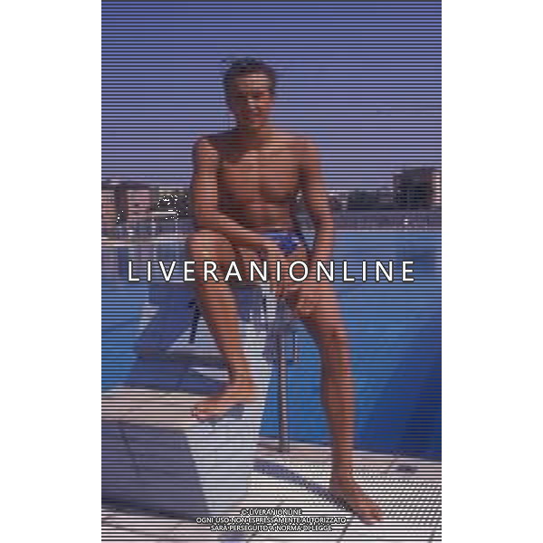 RETROSPETTIVA GIORGIO LAMBERTI NUOTO NELLA FOTO GIORGIO LAMBERTI AG ALDO LIVERANI SAS