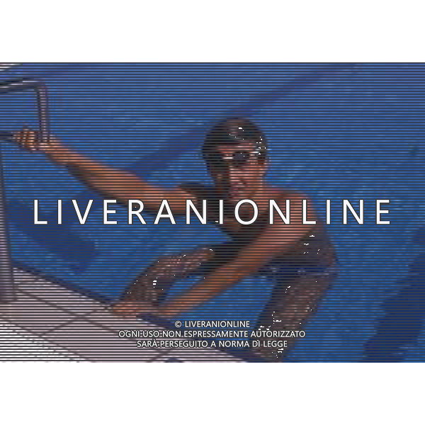 RETROSPETTIVA GIORGIO LAMBERTI NUOTO NELLA FOTO GIORGIO LAMBERTI AG ALDO LIVERANI SAS