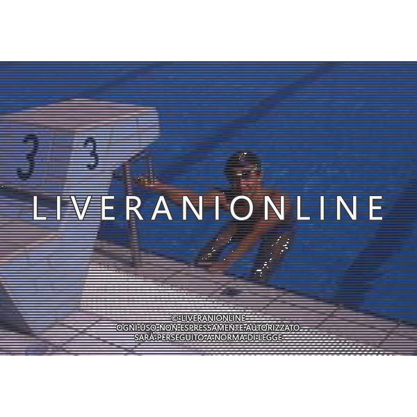 RETROSPETTIVA GIORGIO LAMBERTI NUOTO NELLA FOTO GIORGIO LAMBERTI AG ALDO LIVERANI SAS