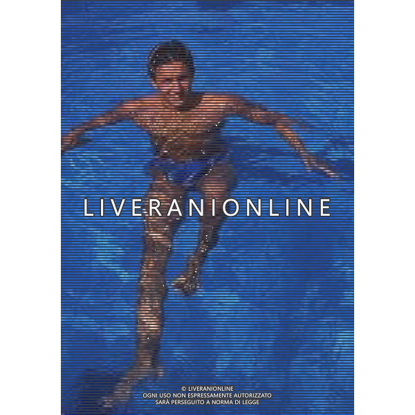 RETROSPETTIVA GIORGIO LAMBERTI NUOTO NELLA FOTO GIORGIO LAMBERTI AG ALDO LIVERANI SAS