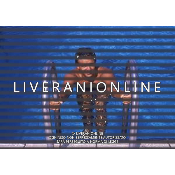 RETROSPETTIVA GIORGIO LAMBERTI NUOTO NELLA FOTO GIORGIO LAMBERTI AG ALDO LIVERANI SAS