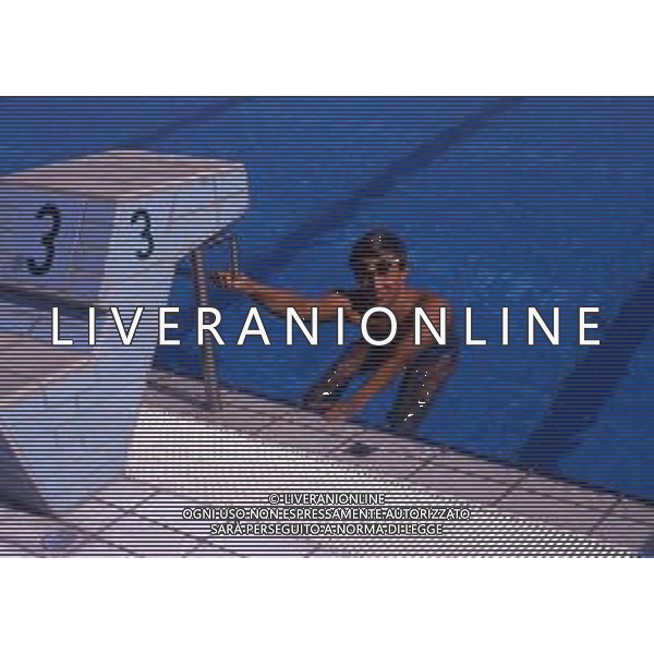 RETROSPETTIVA GIORGIO LAMBERTI NUOTO NELLA FOTO GIORGIO LAMBERTI AG ALDO LIVERANI SAS