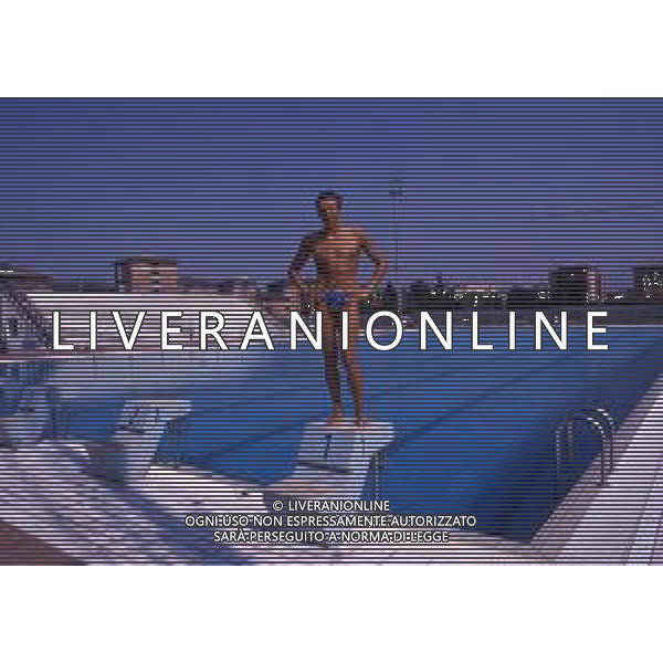 RETROSPETTIVA GIORGIO LAMBERTI NUOTO NELLA FOTO GIORGIO LAMBERTI AG ALDO LIVERANI SAS
