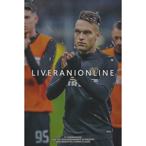 Lautaro Mart√≠nez of FC Internazionale during italian soccer Serie A season 2019/20 of FC Internazionale - Photo credit Fabrizio Carabelli /LMEDIA / AGENZIA ALDO LIVERANI SAS