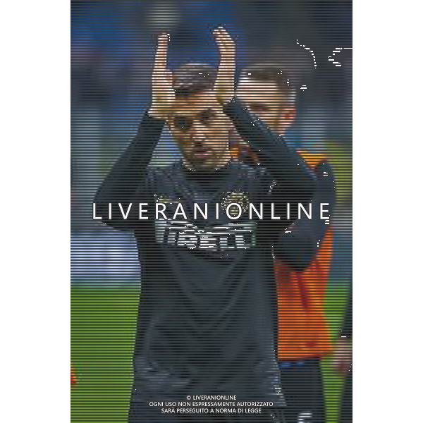 Matias Vecino of FC Internazionale during italian soccer Serie A season 2019/20 of FC Internazionale - Photo credit Fabrizio Carabelli /LMEDIA / AGENZIA ALDO LIVERANI SAS
