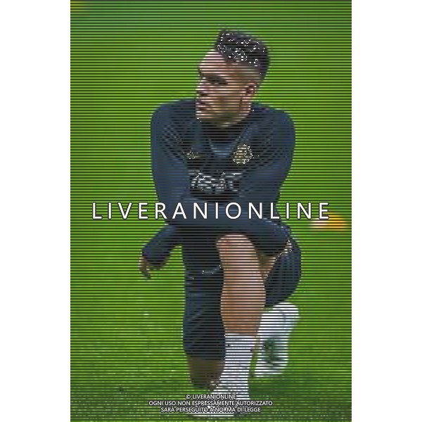 Lautaro Mart√≠nez of FC Internazionale during italian soccer Serie A season 2019/20 of FC Internazionale - Photo credit Fabrizio Carabelli /LMEDIA / AGENZIA ALDO LIVERANI SAS