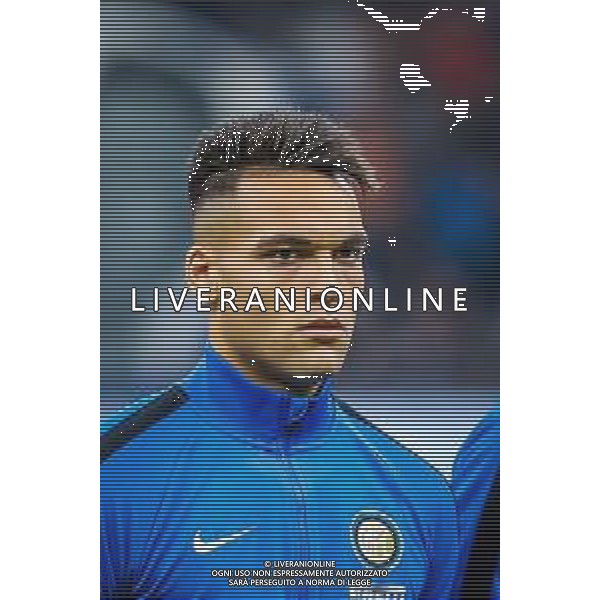 Lautaro Mart√≠nez of FC Internazionale during italian soccer Serie A season 2019/20 of FC Internazionale - Photo credit Fabrizio Carabelli /LMEDIA / AGENZIA ALDO LIVERANI SAS