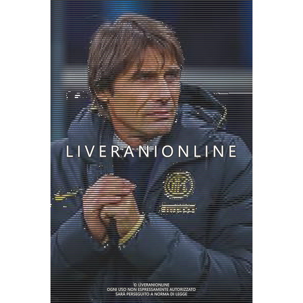 Head Coach of FC Internazionale Antonio Conte during italian soccer Serie A season 2019/20 of FC Internazionale - Photo credit Fabrizio Carabelli /LMEDIA / AGENZIA ALDO LIVERANI SAS