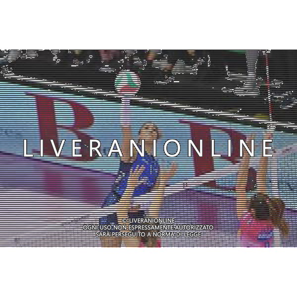 Campionato di Volley Serie A1 Femminile 2019/2020 Firenze, Italia 01/01/2020 Italian Volleyball Serie A1 Women season 2019/20 Nella foto: Daly Santana (Il Bisonte Firenze) ©Lisa Guglielmi - Alessio Marini / AGENZIA ALDO LIVERANI SAS
