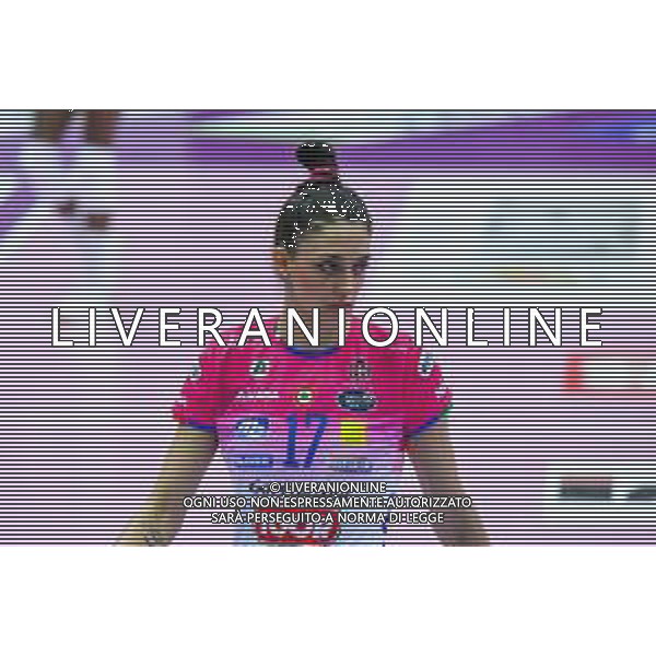 Campionato di Volley Serie A1 Femminile 2019/2020 Treviso, Italia 01/01/2020 Italian Volleyball Serie A1 Women season 2019/20 Nella foto: Stefana Veljkovic (Novara) ©Flavio Pavanello - Alessio Marini / AGENZIA ALDO LIVERANI SAS