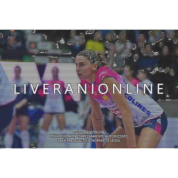 Campionato di Volley Serie A1 Femminile 2019/2020 Treviso, Italia 01/01/2020 Italian Volleyball Serie A1 Women season 2019/20 Nella foto: Elitsa Vasileva (Novara) ©Flavio Pavanello - Alessio Marini / AGENZIA ALDO LIVERANI SAS