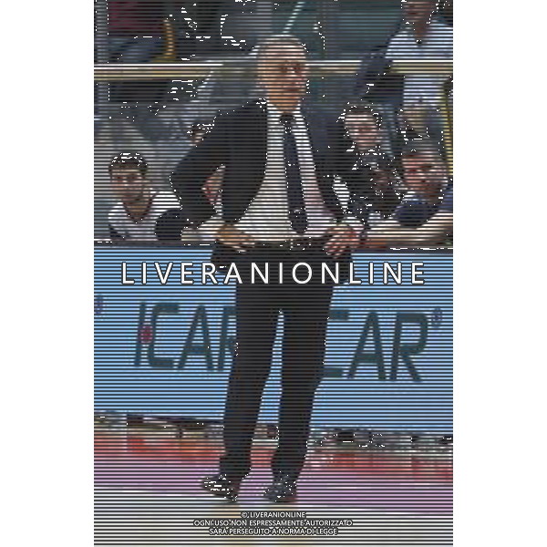 Campionato di Basket Serie A 2019/2020 Bologna, Italia 01/01/2020 Campionato di Basket Serie A 2019/2020 Nella foto: Piero Bucchi allenatore Virtus Roma ©Michele Nucci - Alessio Marini / AGENZIA ALDO LIVERANI SAS