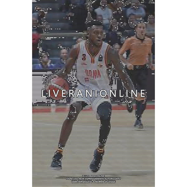 Campionato di Basket Serie A 2019/2020 Bologna, Italia 01/01/2020 Campionato di Basket Serie A 2019/2020 Nella foto: Michael Moore (Virtus Roma) ©Michele Nucci - Alessio Marini / AGENZIA ALDO LIVERANI SAS