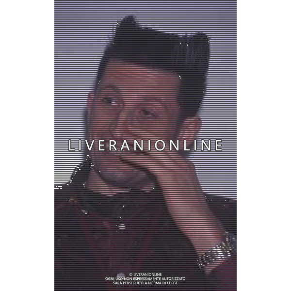 RETROSPETTIVA ANDREA LUCCHETTA VOLLEY NELLA FOTO ANDREA LUCCHETTA NELL\'ANNO 1990 AG ALDO LIVERANI SAS