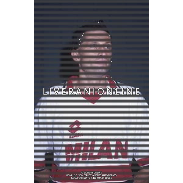 RETROSPETTIVA ANDREA LUCCHETTA VOLLEY NELLA FOTO ANDREA LUCCHETTA NELL\'ANNO 1993 AG ALDO LIVERANI SAS