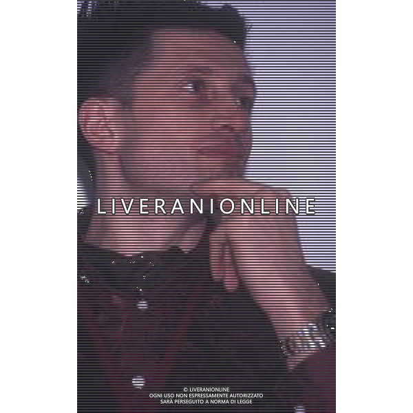 RETROSPETTIVA ANDREA LUCCHETTA VOLLEY NELLA FOTO ANDREA LUCCHETTA NELL\'ANNO 1990 AG ALDO LIVERANI SAS
