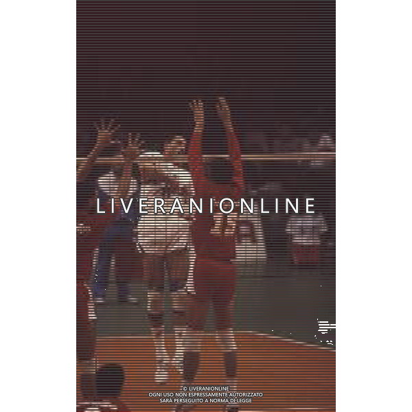 RETROSPETTIVA ANDREA LUCCHETTA VOLLEY NELLA FOTO ANDREA LUCCHETTA AG ALDO LIVERANI SAS