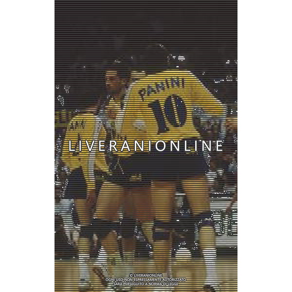 RETROSPETTIVA ANDREA LUCCHETTA VOLLEY NELLA FOTO ANDREA LUCCHETTA NELL\'ANNO 1989 AG ALDO LIVERANI SAS
