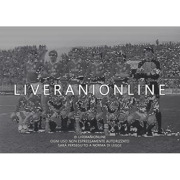 05-02-1984 COMO CAMPIONATO DI CALCIO SERIE B COMO PERUGIA 1-0 NELLA FOTO FORMAZIONE PERUGIA CALCIO 1983-1984 AG ALDO LIVERANI SAS
